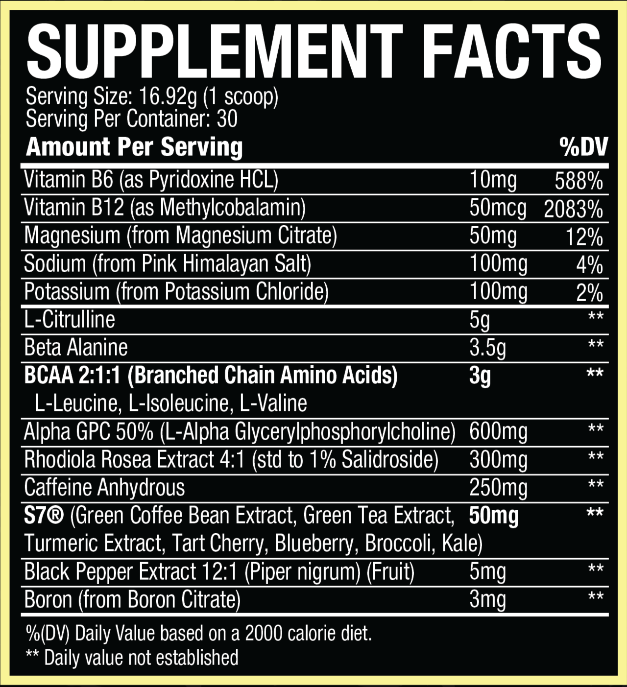 Venomade Pre Workout